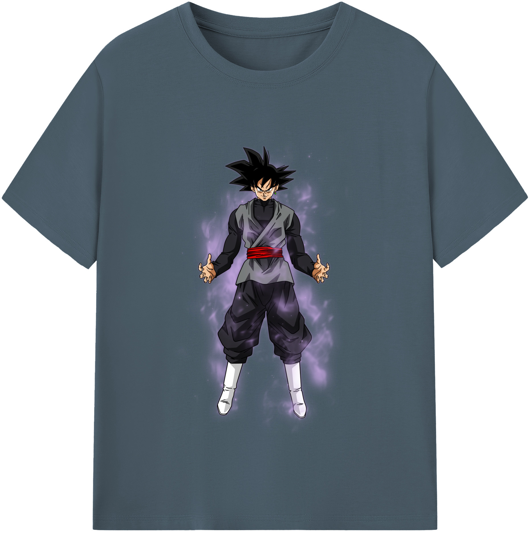 （画像用） ドラゴンボール ベジータ四世（Bejīta Yonsei）DRAGON BALL Vegeta IV 綿100％半袖Tシャツ（フロントプリント）